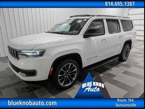 Bright White Clearcoat 2023 Jeep Wagoneer L Series II 4x4