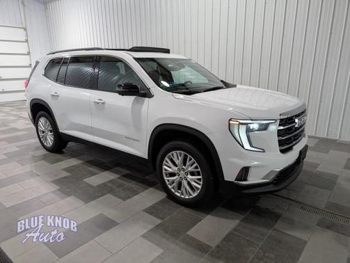 Summit White 2024 GMC Acadia AWD Elevation