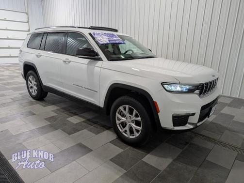 Bright White Clearcoat 2022 Jeep Grand Cherokee L Limited