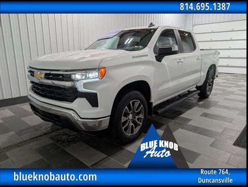 Summit White 2022 Chevrolet Silverado 1500 LT
