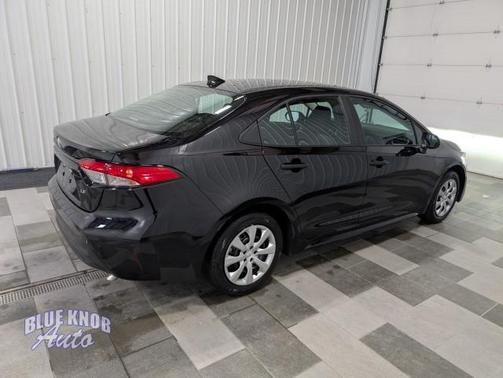 Midnight Black Metallic 2025 Toyota Corolla LE