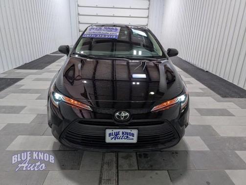 Midnight Black Metallic 2025 Toyota Corolla LE