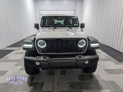 Bright White Clearcoat 2025 Jeep Wrangler 4xe Willys
