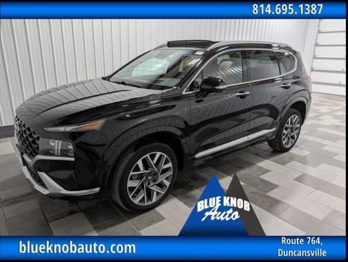 Twilight Black 2023 Hyundai SANTA FE Calligraphy