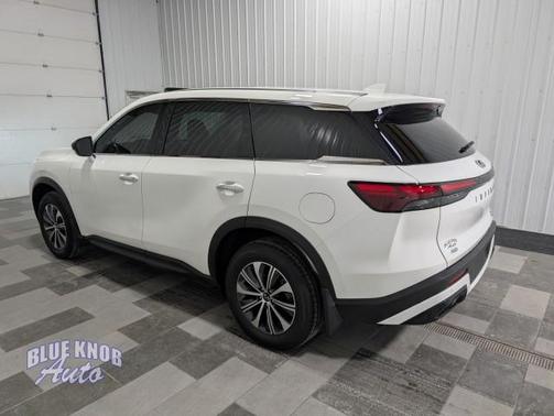 Glacier White 2025 INFINITI QX60 Pure