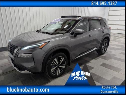 Gun Metallic 2023 Nissan Rogue Platinum