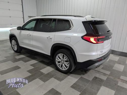 White Frost Tricoat 2024 GMC Acadia AWD Elevation