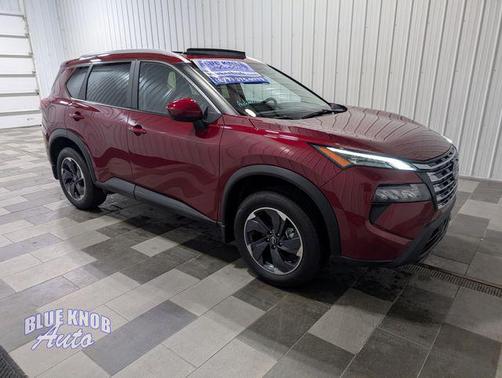 Scarlet Ember Tintcoat 2025 Nissan Rogue SV