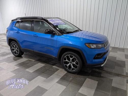 Hydro Blue Pearlcoat 2025 Jeep Compass Limited