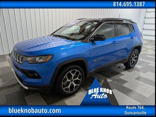 Hydro Blue Pearlcoat 2025 Jeep Compass Limited