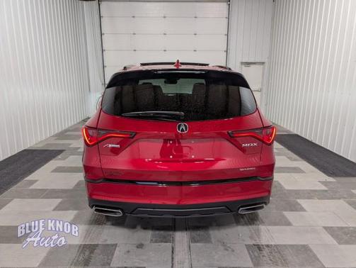 Performance Red Pearl 2025 Acura MDX A-SPEC Advance Package