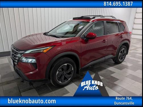 Scarlet Ember Tintcoat 2024 Nissan Rogue SV