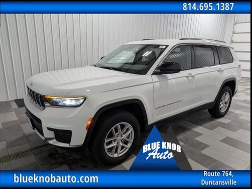 Bright White Clearcoat 2023 Jeep Grand Cherokee L Laredo