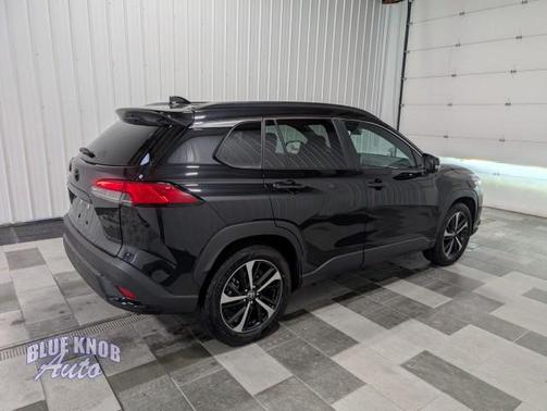 Jet Black 2025 Toyota Corolla Hybrid SE