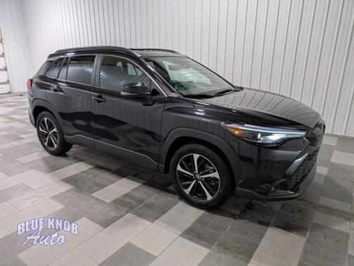 Jet Black 2025 Toyota Corolla Hybrid SE