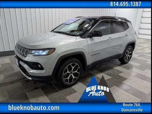 Silver Zynith Metallic Clearcoat 2025 Jeep Compass Limited