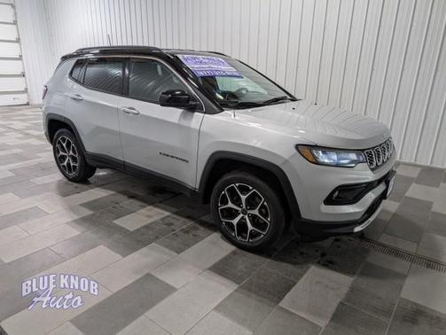 Silver Zynith Metallic Clearcoat 2025 Jeep Compass Limited