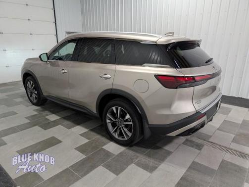 Warm Titanium 2023 INFINITI QX60 Luxe