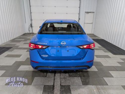 Electric Blue Metallic 2025 Nissan Sentra SV