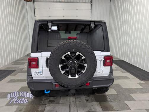 Bright White Clearcoat 2025 Jeep Wrangler 4xe Rubicon