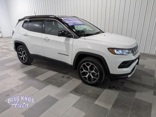 Bright White Clearcoat 2025 Jeep Compass Limited