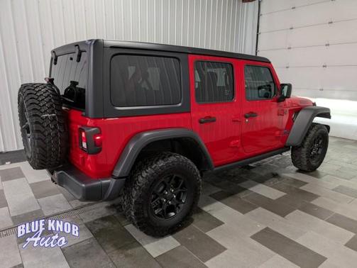 Firecracker Red Clearcoat 2025 Jeep Wrangler 4xe Willys