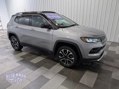 Billet Silver Metallic Clearcoat 2023 Jeep Compass Limited