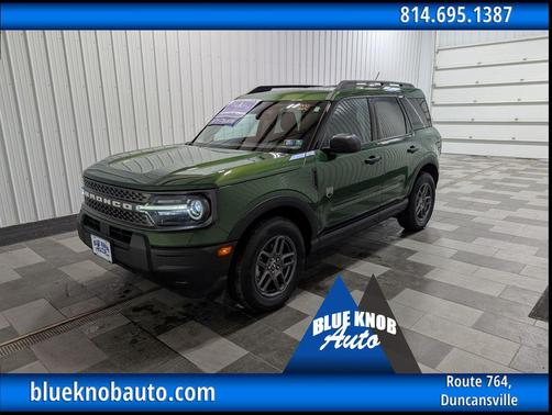 Green Metallic 2025 Ford Bronco Sport Big Bend