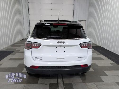 Bright White Clearcoat 2022 Jeep Compass Limited