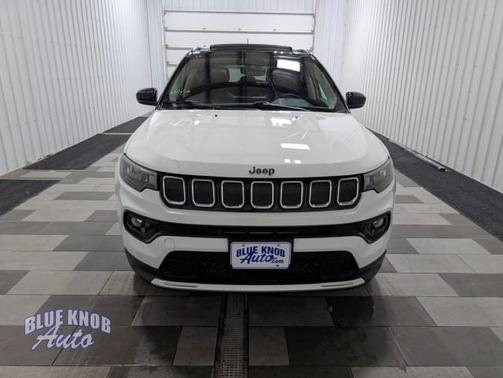 Bright White Clearcoat 2022 Jeep Compass Limited