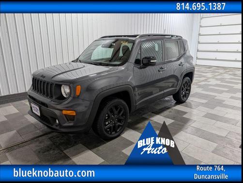 Graphite Gray 2022 Jeep Renegade Altitude