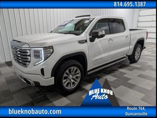 White Frost Tricoat 2022 GMC Sierra 1500 Denali