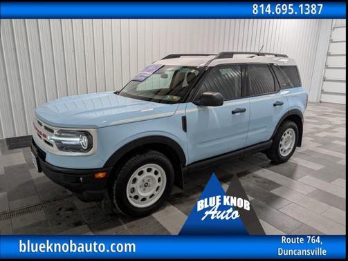 Robins Egg Blue 2023 Ford Bronco Sport Heritage