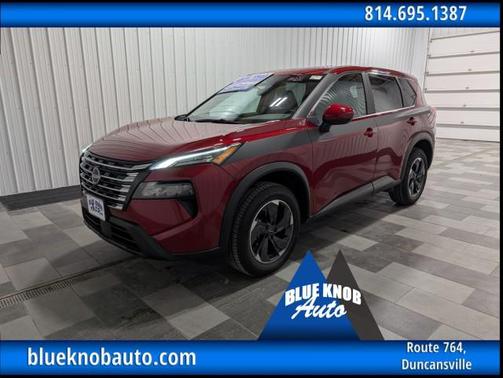 Scarlet Ember Tintcoat 2025 Nissan Rogue SV