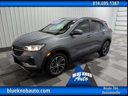 Satin Steel Metallic 2022 Buick Encore GX Select