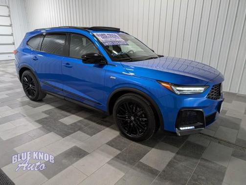 Double Apex Blue Pearl 2026 Acura MDX A-SPEC Advance Package