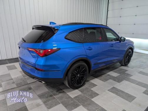 Double Apex Blue Pearl 2026 Acura MDX A-SPEC Advance Package