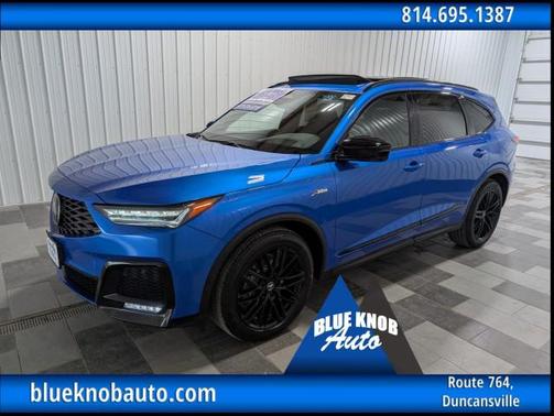 Double Apex Blue Pearl 2026 Acura MDX A-SPEC Advance Package