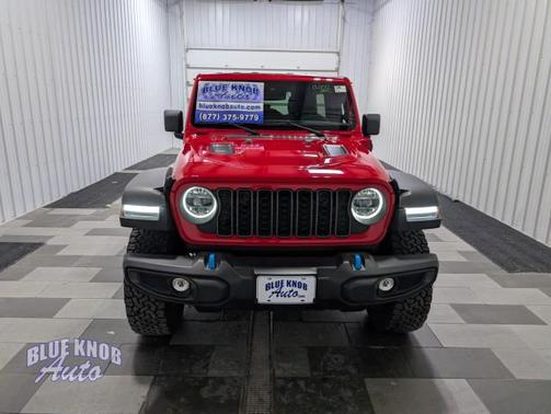 Firecracker Red Clearcoat 2025 Jeep Wrangler 4xe Rubicon