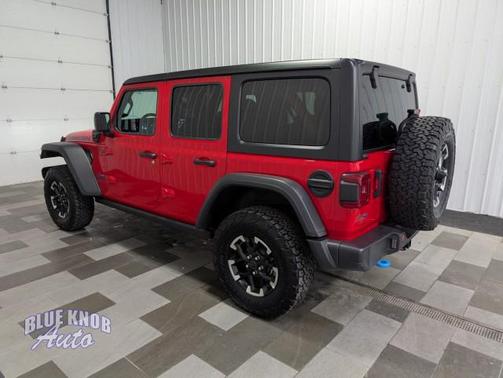 Firecracker Red Clearcoat 2025 Jeep Wrangler 4xe Rubicon