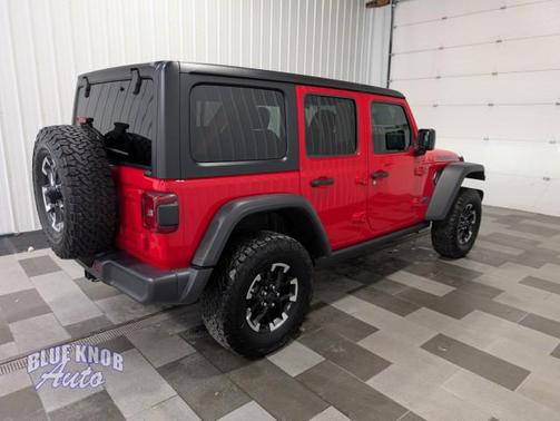 Firecracker Red Clearcoat 2025 Jeep Wrangler 4xe Rubicon