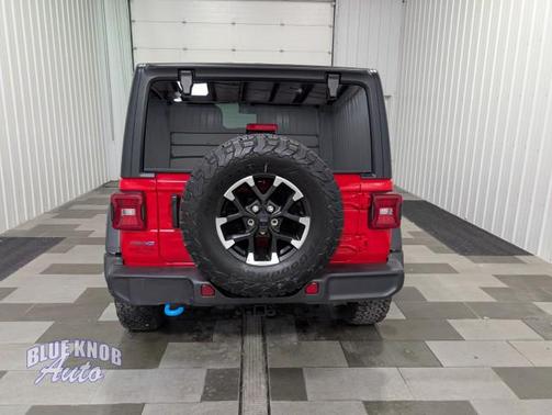 Firecracker Red Clearcoat 2025 Jeep Wrangler 4xe Rubicon