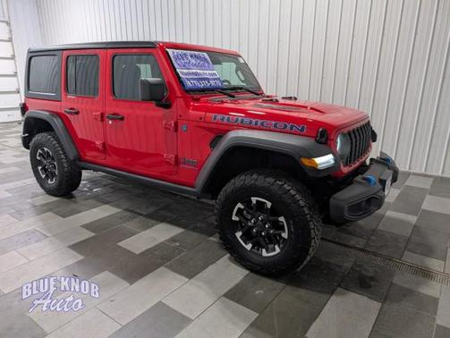 Firecracker Red Clearcoat 2025 Jeep Wrangler 4xe Rubicon