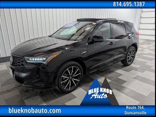 Majestic Black Pearl 2025 Acura RDX A-Spec Advance Package