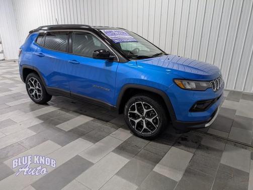Hydro Blue Pearlcoat 2025 Jeep Compass Limited