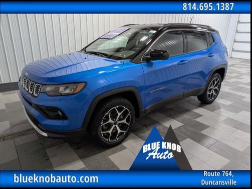 Hydro Blue Pearlcoat 2025 Jeep Compass Limited