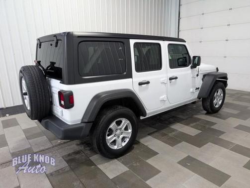 Bright White Clearcoat 2023 Jeep Wrangler Sport S
