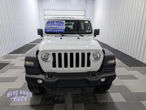 Bright White Clearcoat 2023 Jeep Wrangler Sport S