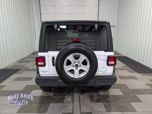 Bright White Clearcoat 2023 Jeep Wrangler Sport S