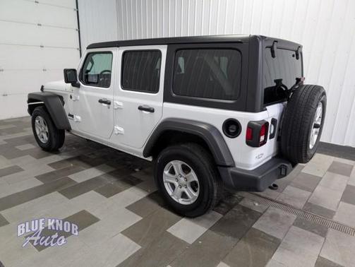 Bright White Clearcoat 2023 Jeep Wrangler Sport S
